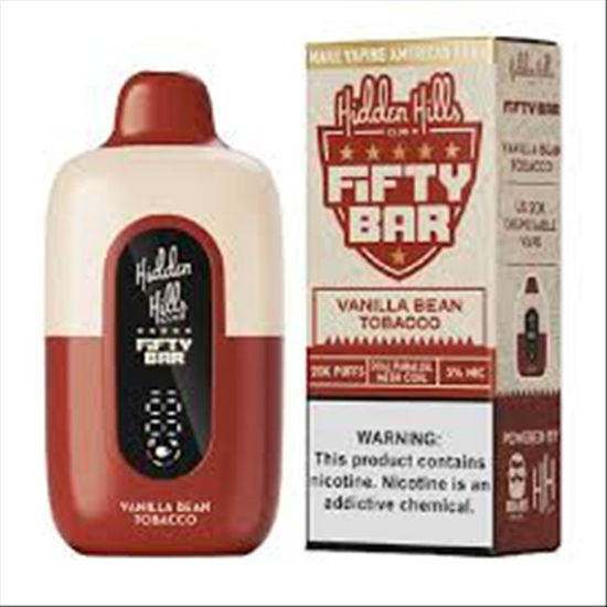 Picture of FIFTY BAR VANILLA BEAN TOBACCO 20K