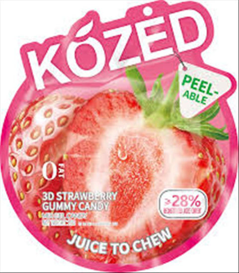 Picture of KOZED STRAWBERRY GUMMY CANDY 75GM