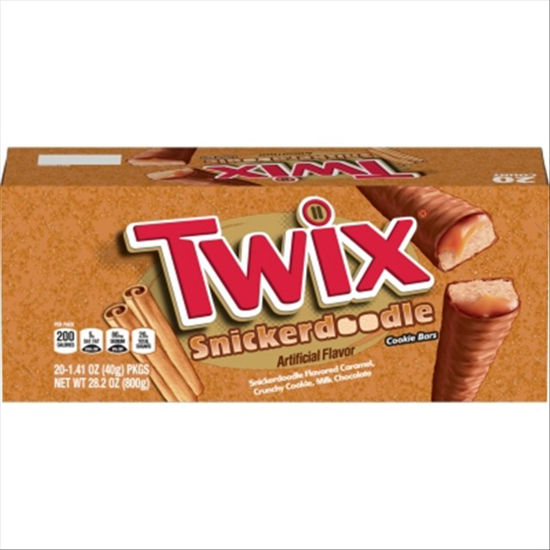 Picture of TWIX SNICKERDOODLE REGULAR SIZE 20CT 1.41OZ