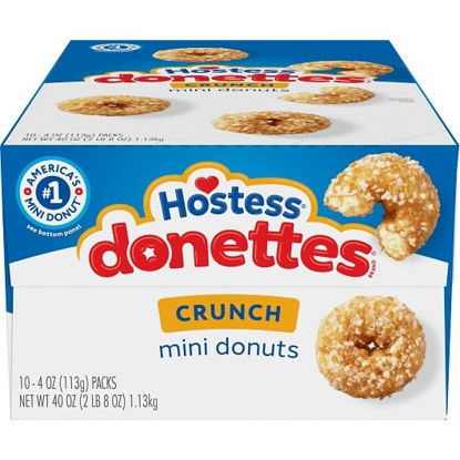Picture of HOSTESS DONETTES DOUBLE CRUNCH MINI DONUT 3OZ 10CT