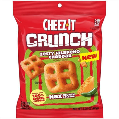 Picture of CHEEZ IT ZESTY JALAPENO CHEDDAR 2.25OZ 6CT