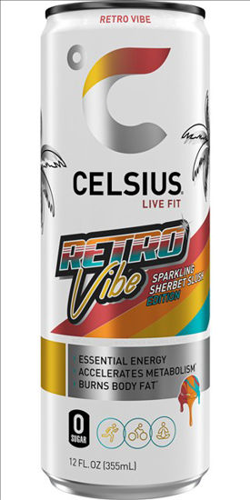 Picture of CELSIUS RETRO VIBE 12CT 12OZ