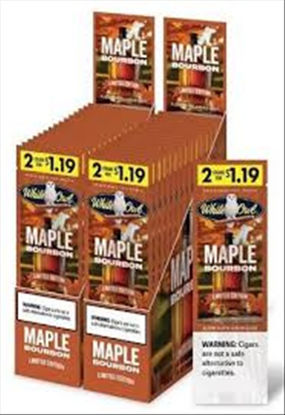 Picture of WHITE OWL MAPLE BOURBON 2 FOR $1.19 30CT