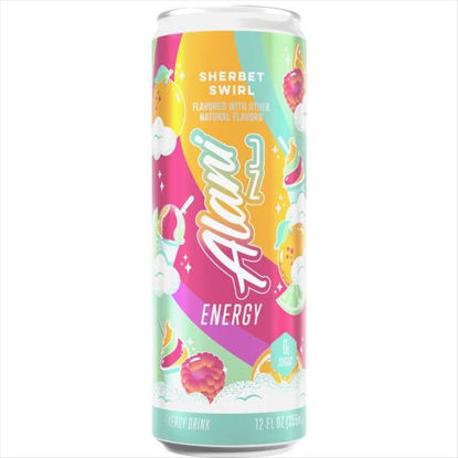 Picture of ALANI NU SHERBET SWIRL 12OZ 12CT